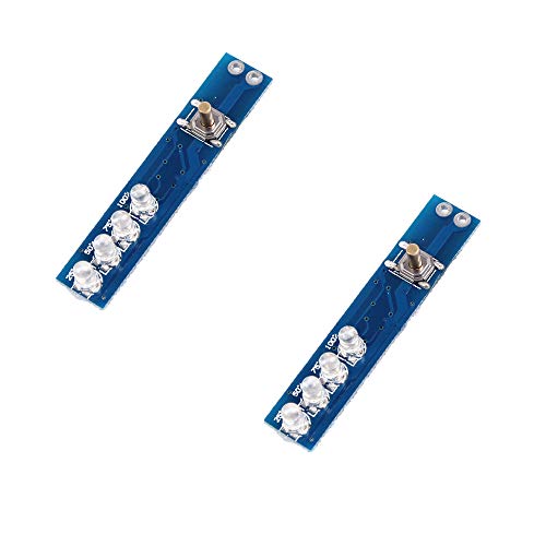 KOOBOOK 2Pcs 3S 18650 Li-ion Lithium Battery Charger Capacity Indicator LED Display Board Power Level Indicator PCB BMS Protection Board