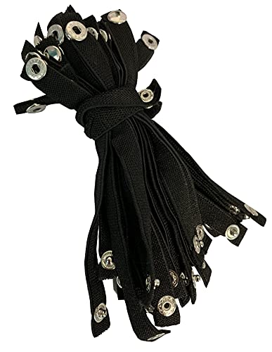 Victory Martial Arts 10 Belt Display Replacement Straps - Set of 10 Straps