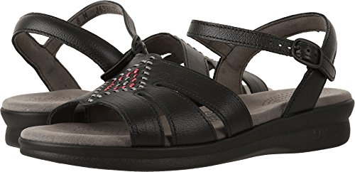 SAS Huarache Comfort Sandal Black 7.5 M (M) (B)
