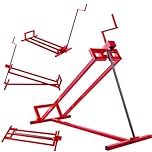 GiantexUK Ride on Mower Jack Lift, 400KG Folding Telescopic Lifting Device, Heavy Duty Steel Maintenance Jack Lifter for Lawnmowers Garden Tractors