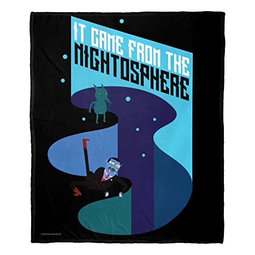 Northwest Adventure Time Silk Touch Throw Blanket, 50" x 60", It Came from The Nightosphere