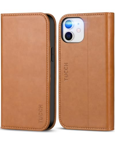 Tucch iPhone 12 Hülle für iPhone 12 und 12 Pro, Schutzhülle mit Standfunktion