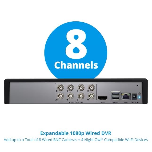 Night Owl BTD2 Series 8 Channel