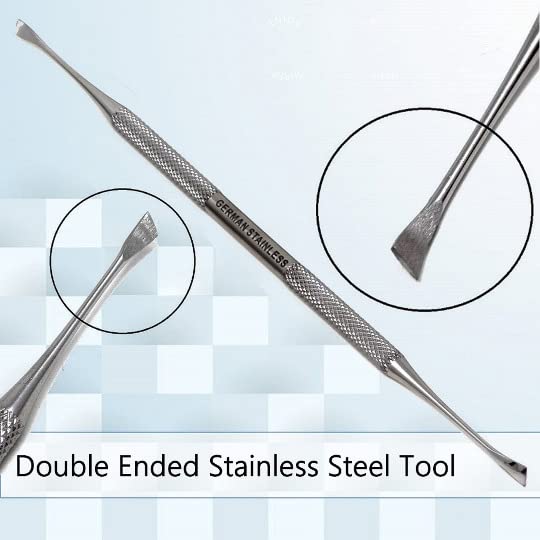 Miniatura 2 de Público profesional para raspador dental, removedor de placa tártara de doble extremo para dientes, raspador de dientes, limpieza dental añadida en