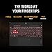 ASUS TUF Gaming A15 Gaming Laptop, 15.6” FHD 144Hz, 100% sRGB Display, GeForce RTX 4060, AMD Ryzen 5 7535HS, 16GB DDR5, 512GB PCIe SSD, Wi-Fi 6, Windows 11, FA507NV-EH53