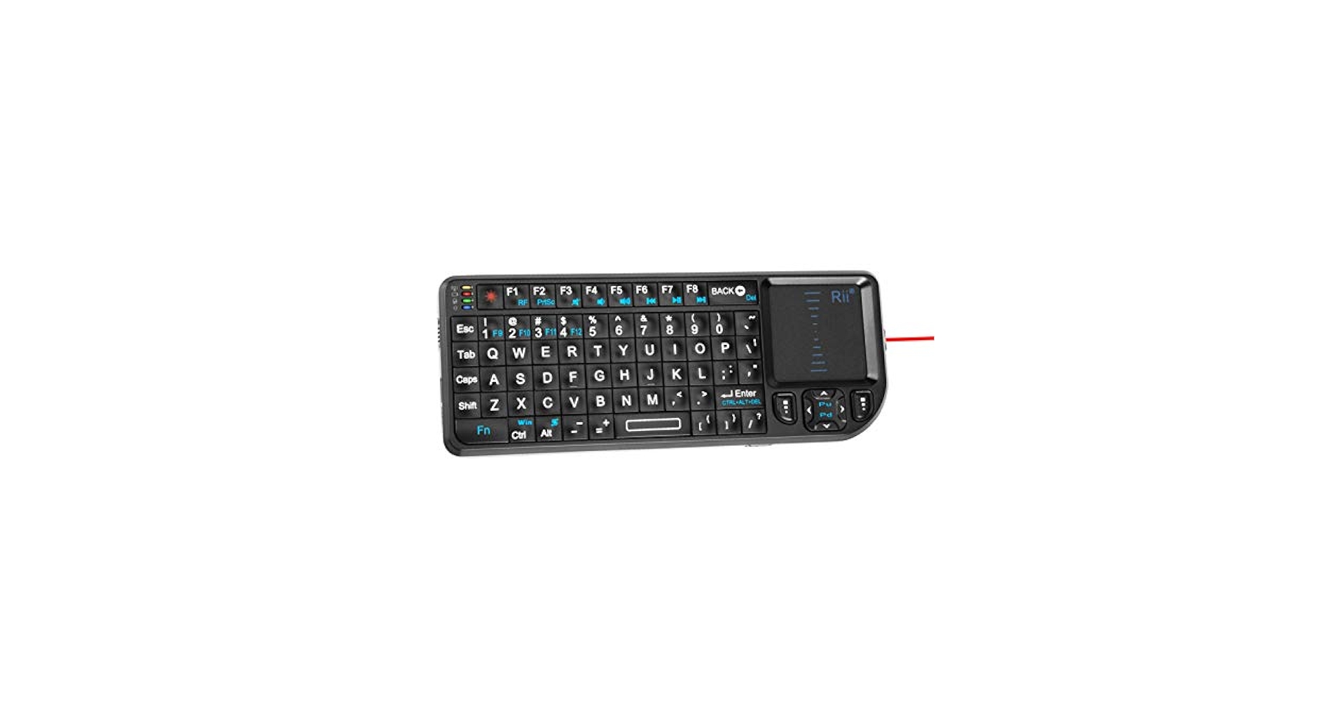 Amazon.com: Rii Mini Wireless Keyboard with TouchpadQWERTY