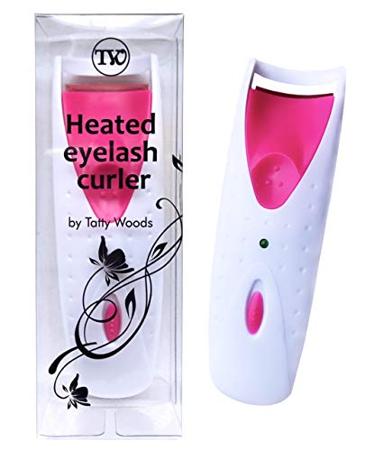 Heated Eyelash Curler – Automatic, Battery Operated, Easy to Use, Suitable for All Lashes, Long Lasting, Slim and Portable, ABS Material, Perm Curler