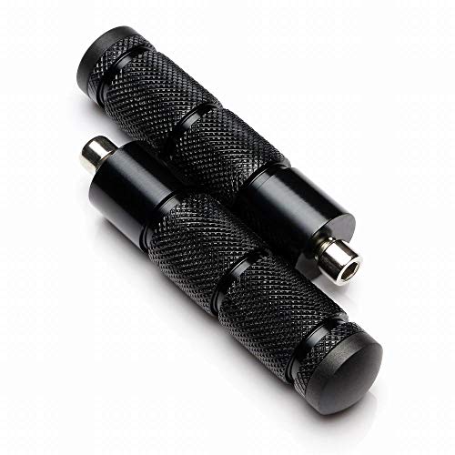 Image of CNC Universal Motorcycle Bicycle EBike Passenger Foot Pegs For Super73 Rearsets Rear Set Footrests M8 Footpeg Foot Rest Peg Pedals Electric Car Scooter Mini Bike Dirt Bike Go Kart Install Hole 8mm