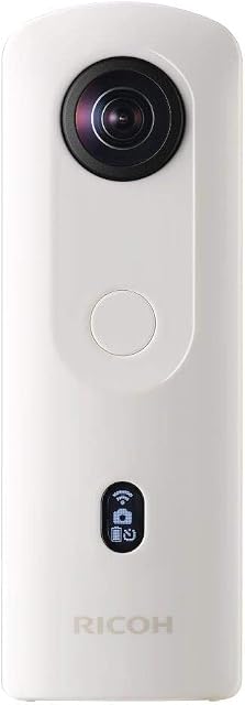 RICOH THETA SC2 WHITE 360°Camera 4K Video with image stabilization High image quality High-speed data transfer Beautiful night view shooting with low noise Thin & Lightweight For iOS, Android