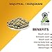 Admart Herbaveda - Whole Masikai | Majuphal | Oak Gall | Manjakani | Quercus Infectoria | Majuphal | Manjakani (Weight-50g)