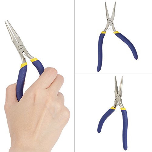 Benecreat Precision Pliers Comfort Long Nose Pliers For Jewelry Making And Other Craft Work #TOP3