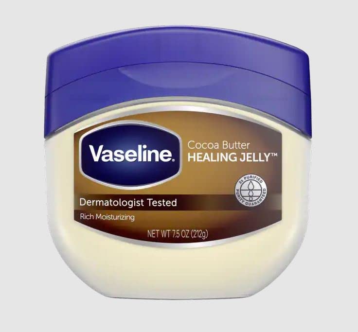 Vaseline Petroleum Jelly, Cocoa Butter, 7.5 Oz