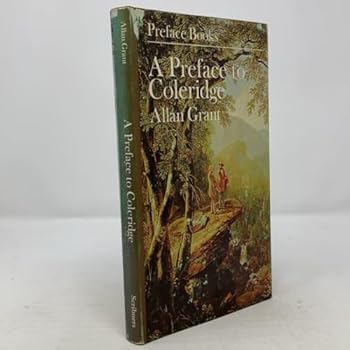 Hardcover A preface to Coleridge (Preface books) Book