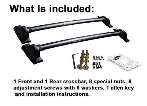 Brightlines Crossbars Roof Racks Cross Bars Replacement For 2007-2011 Honda Crv #TOP2
