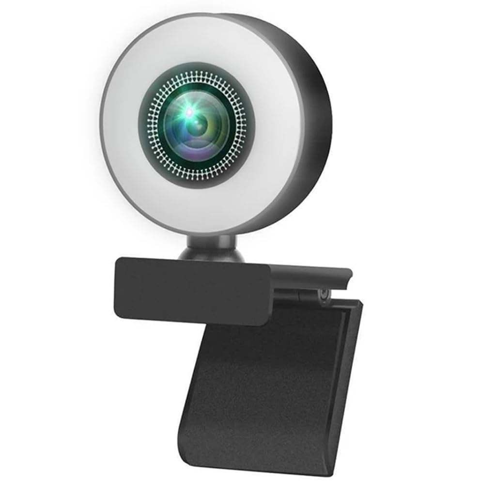 Webcam with Fill Light Laptop PC Computer Live Broadcast Camera Video Web Microphone Cam-picture-17