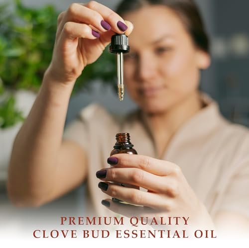 Image of Bio sense 100% Pure Ceylon Organic Clove Bud Essential Oil, USDA Certified | 15ml (0.5 Fl Oz) | 100% Pure & Organic Clove Bud Essential Oil | Use for Diffuser and Candle Making.