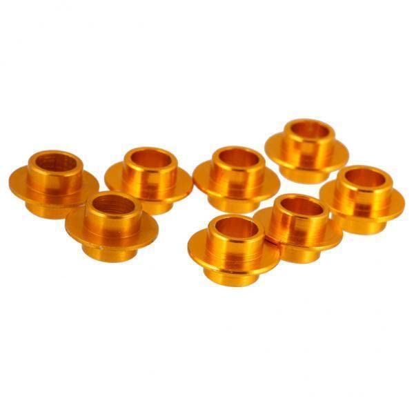 ATORSE 4xGold Skating Flying Spacer Bushing Inline Roller Skates Bearing Sleeve Set - Sporting Goods- Outdoor Sports- Skateboarding & Longboarding- Skateboard Parts- Wheels-image-9