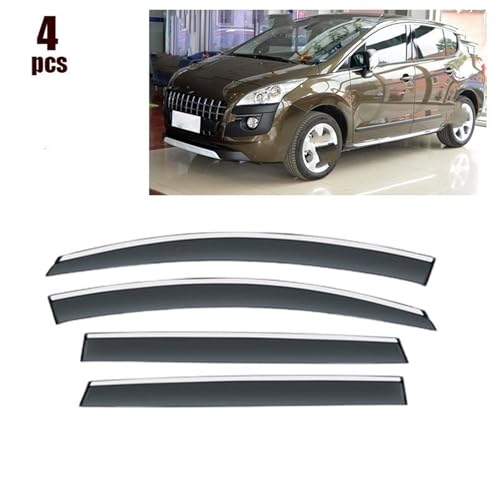 Déflecteurs de vent Peugeot 3008 2011 fini la buée en conduisant - 4