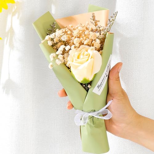 Mini Bouquet de Flores Secas Rustic Boho para Decoración miniatura 7
