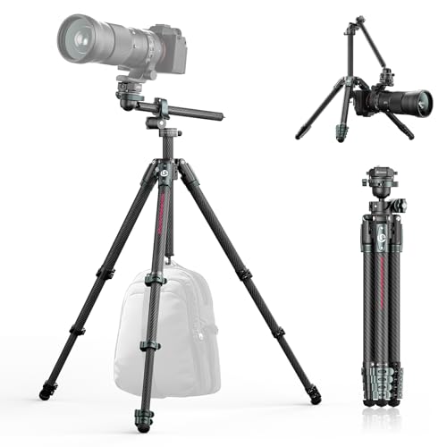 Amazon | Ulanzi JJ05 カメラ三脚 カーボン三脚 トラベル三脚 軽量