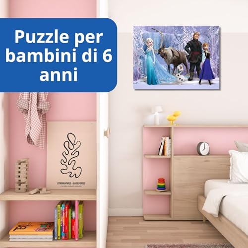 Ravensburger 105168 Frozen La Regina Delle Nevi Puzzle 100 Pezzi Xxl - 8