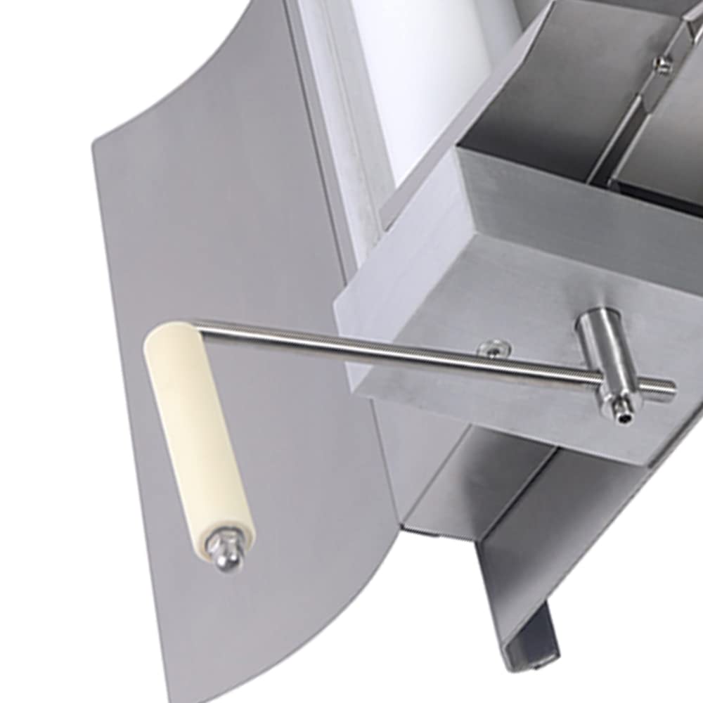 Manual Fondant Dough Sheeter, 16 inch Pastry Dough Roller, Croissant Baking Presser