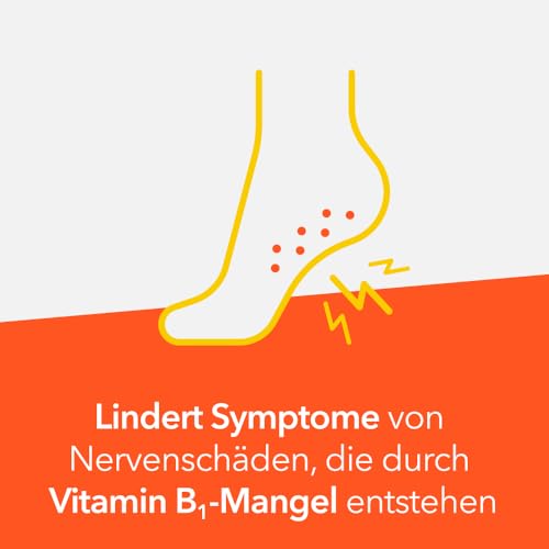 Vitamin B1-ratiopharm® 200 mg Tabletten: Mit nur einer Tablette täglich den Vitamin B1Mangel ausgleichen, 100 Tabletten