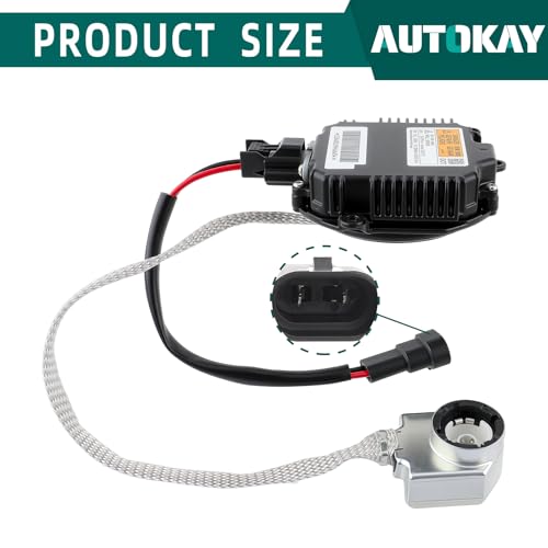 AUTOKAY 28474-89904 Xenon HID Headlight Ballast Control Unit Module Fits for Nissan Maxima Murano 350Z 370Z Altima GT-R Rogue Quest, for Infiniti G35 G37 EX35 E37 JX35 FX35 FX45 FX50, for Mazda 3