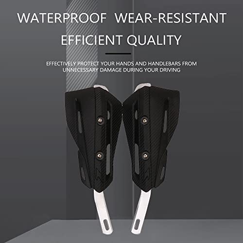 Motorcycle Handguards Universal Dirtbike Hand Guards Handguard For 7/8" 22Mm 1 1/8" 28Mm Handlebar For Sur-Ron Sur Ron Surron X S Light Bee Pit Bike Off Road Atv Motocross Supermoto Racing Black #TOP1