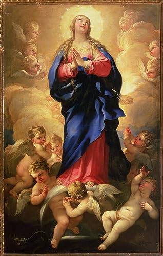 Toile Murale Décoration Salon - Peinture Immaculée Conception 60x90