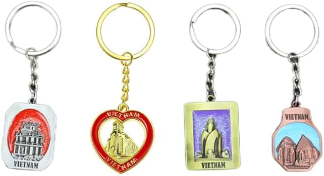 Amazon.co.jp: ZENRUIMING ベトナムビルディングキーチェーン