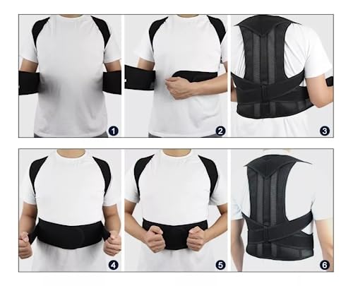 Cinta Colete Corretor Postura Coluna Lombar Reforçada Tamanho: XXG