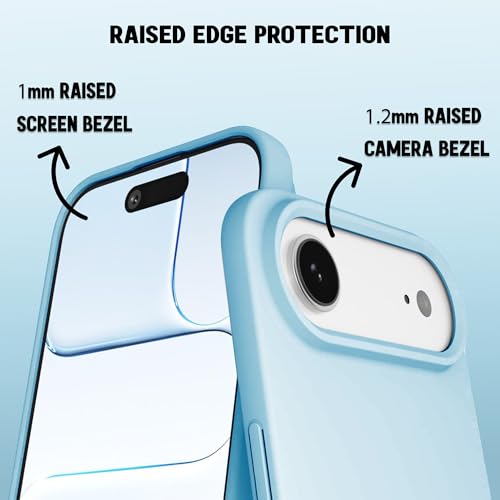Image of Kratos Active Grip Silicone Case Cover Compatible with iPhone 17 Air - Enhanced Protection, Wireless Magnetic Charging Case with Raised Edge Camera & Screen Protection, Shock-Resistant Design