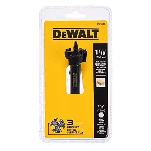 Perçage Rapide avec DeWALT Dw1631 Foret Auto-Entraîné
