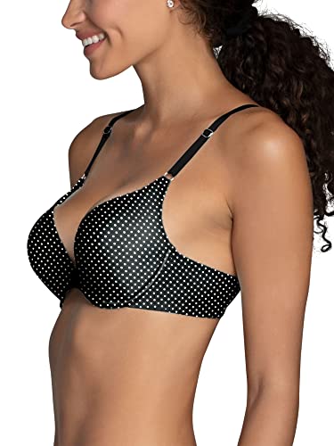 Lily Of France Womens Push Up Bra, Underwire - Premiere Dot Print, 34C Us #TOP1