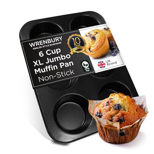 Wrenbury Jumbo Muffin Pan 6 Cup