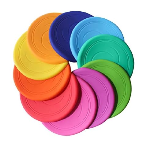 EQLEF Soft Silicone Flying Discs for Kids Cover