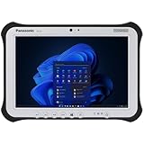 Panasonic Toughpad FZ-G1 MK5, Rugged Tablet, i5-7th Gen, 10.1 inch Touchscreen, 8GB, 256GB, 4G LTE, Barcode Reader, Long Life Battery, Hand Strap, Win 11 Pro (Renewed)