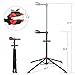 SONGMICS Bike Repair Stand with Quick Release, Bicycle Maintenance Rack, Bike Workstand, Adjustable and Portable for Mountain Bikes, Black and Red USBR06B
