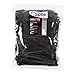 Cambridge ZipIts Nylon 6/6 UL Listed Cable Ties 8-in 75 Lb Tensile Strength Standard Duty Self Locking UV Resistant Black Zip Ties, 1,000 Pack, Contractor Quality and Strength