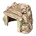 Bothyi Reptile Hideout Cave Decorations Basking Creative Resin Rock Hide Cave Aquarium Ornament for Amphibians Small Reptiles