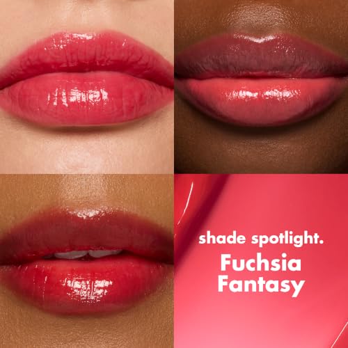 e.l.f. Glossy Lip Stain, Long-Lasting, Lightweight Lip Stain For A Sheer Pop Of Color & Subtle Gloss Finish, Vegan & Cruelty-Free, Fuchsia Fantasy - image 2