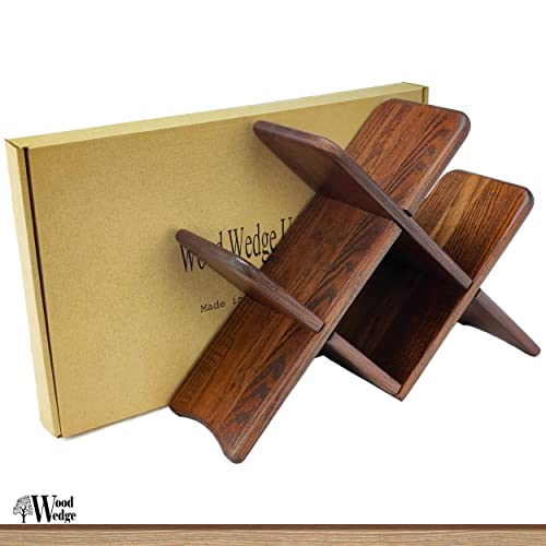 Wood Wine Rack, Wood Wine Storage Racks Countertop, 4 Bottle Wooden Stackable Wine Cellar Racks, Foldable Tabletop Free Standing Wine Bottle Stand Holder Display Shelf, Bar Cabinets 100% Ashwood #TOP4