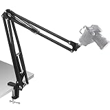 Overhead Tripod Mount for DSLR Camera Gopro Hero 9 8 7 6 5 4 Camera Desk Mount Stand with Flexible A