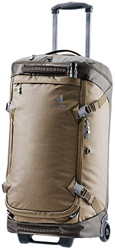 Deuter Aviant Duffel Pro Movo 60 Maleta con Ruedas, Unisex, Clay-Coffee, 60 L