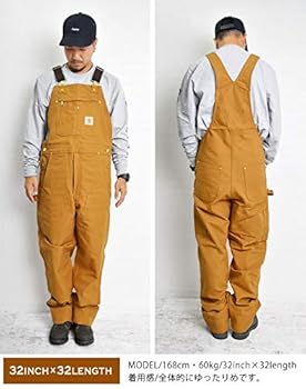 カーハート オーバーオール ビッグサイズ Carhartt オーバーオール サロペット ダックビブオーバーオール