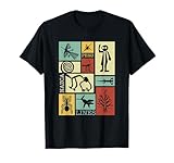 Nazca Lines - Perú Geoglíficos Retro Box Obras de Arte Camiseta