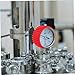 ULTECHNOVO 4pcs Oxygen Acetylene Gauge Covers Lightweight Shock Absorbing Pressure Gauge Protector Sleeves for Regulator Guard Suitable for Industrial Use