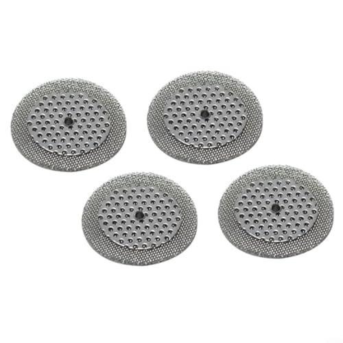 Alanmoship TIG Lot de 4 filtres à buse de soudage en acier inoxydable 24# compatibles avec têtes de torche SR WP 9 20 17 18 26 pour ateliers industriels professionnels (1,6 mm)