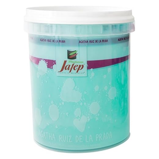 Jafep 24762031 Esmalte acrílico, Azul Turquesa (Estrella), 750 ml